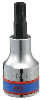 купить KING TONY Насадка (бита) торцевая 1/2", TORX, T40, L = 60 мм