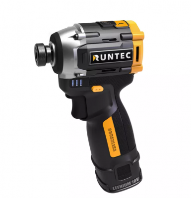 купить RUNTEC RT-ED133 Винтоверт ударный аккумуляторный RUNTEC PRO 1/4", 16В, 2*2Ач, 150Нм