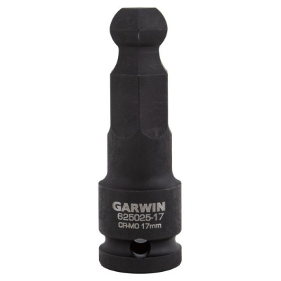 купить GARWIN 625025-17 Головка торцевая ударная HEX с шаром 1/2" 17 мм, L=78 мм