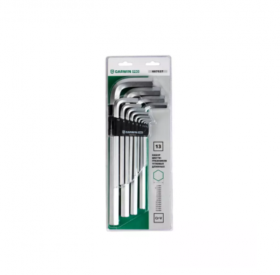 купить GARWIN PRO 607527 Набор шестигранников угловых длинных, 13 пр. 2-19 мм