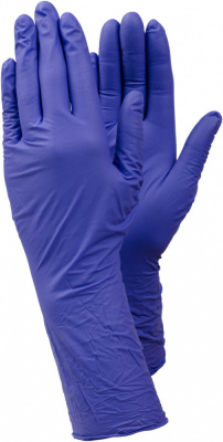 купить TEGERA TEG-848-10 Нитриловые перчатки для защиты от химических рисков размер 10 (упак. 100шт)