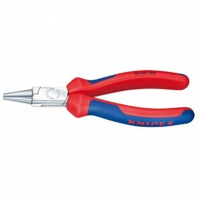 купить Knipex KN-2205140 Круглогубцы хромированные 140 мм
