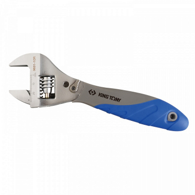 купить KING TONY 3631-10R KING TONY Ключ разводной Chrome 250 мм, с трещоточным механизмом