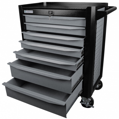 купить GARWIN 001020-7011 Тележка инструментальная серии Industrial 7 полочная серая