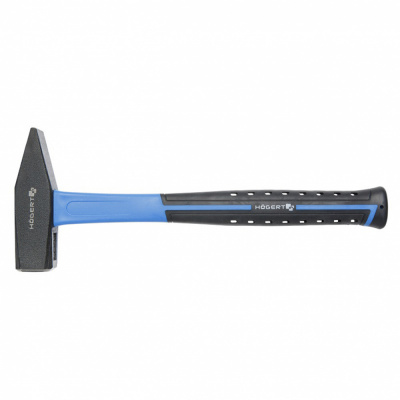 купить HOEGERT HT3B023 Молоток слесарный 300 г., с рукояткой из стекловолокна