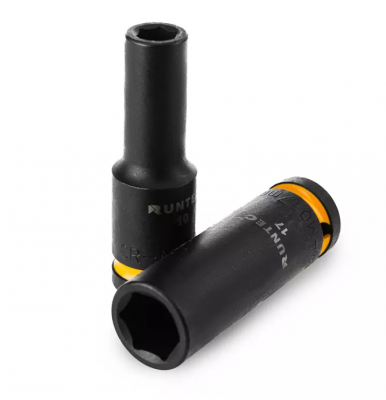 купить RUNTEC RT-IS1B15L Набор ударных головок глубоких 1/2", 10-32 мм, CrMo, 15 предметов