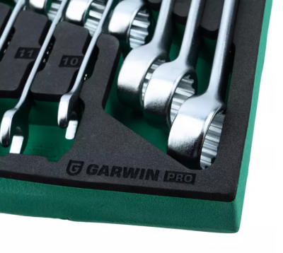 купить GARWIN PRO 646100 Набор ключей комбинированных удлиненных 13 пр. 10-24 мм в ложементе EVA