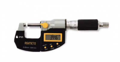 купить ASIMETO 105-02-4 Микрометр цифровой 25-50 мм, IP65 0.001 мм