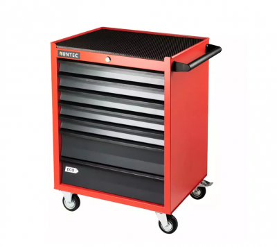 купить RUNTEC RTEC-7R Тележка инструментальная 7 полочная ECO красная