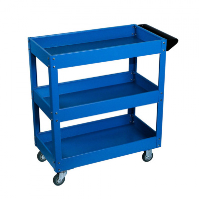 купить GARWIN 001060-5015 Тележка с тремя открытыми полками, синяя