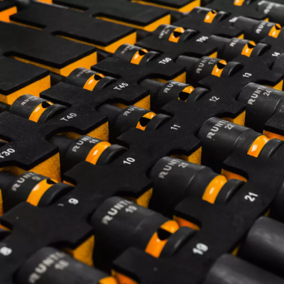 купить RUNTEC RT-IS1E51F Набор ударных головок с аксессуарами 1/2", 8-32 мм, CrMo в ложементе EVA, 51 предмет