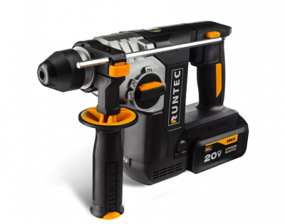 купить Перфоратор аккумуляторный RUNTEC PRO 2.3Дж, 20В, 2*4Ач, 750Вт
