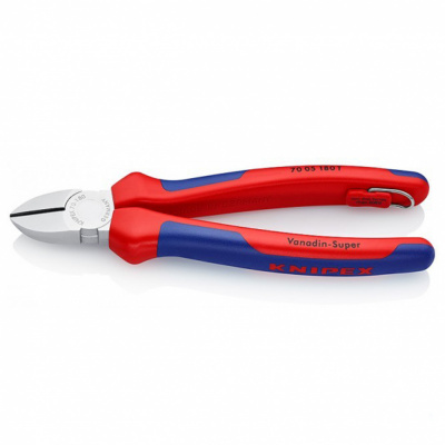 купить Knipex KN-7005180T Бокорезы со страховочным креплением 180 мм