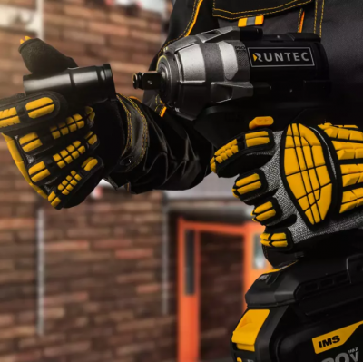 купить RUNTEC RT-IW750 Гайковерт ударный аккумуляторный RUNTEC PRO 1/2", 20В, 2*4Ач, 750Нм
