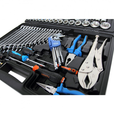 купить Набор инструмента 1/4", 3/8", 1/2", 6 и 12 гр. 131 пр. LICOTA