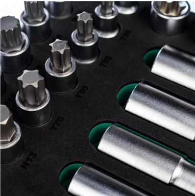 купить GARWIN PRO 646015 Набор торцевых головок с аксессуарами, 134 пр. в ложементе EVA