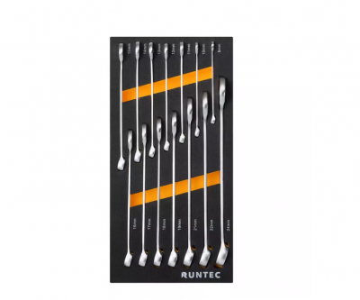 купить RUNTEC RT-HT273STD-6G Тележка инструментальная 6 полочная Standart серая с комплектом инструмента, 273 предмета