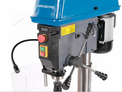 купить NORDBERG ND25111V Станок сверлильный (1100Вт, 25мм, вариатор скорости,тиски)