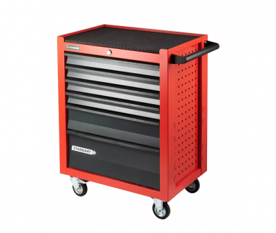 купить GARWIN PRO GSTD-6-R Тележка инструментальная 6 полочная GARWIN Standart красная