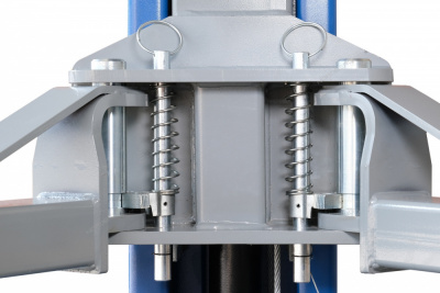 купить NORDBERG N4120H1-4B Подъемник 380V 2х стоечный 4т с верхней синхронизацией, H=4,0 м (синий)