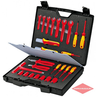 купить Чемодан стандартный 26 предмета KNIPEX