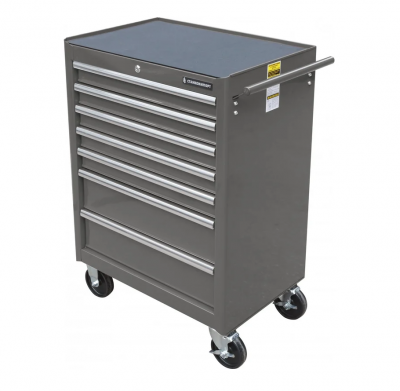 купить СТАНКОИМПОРТ BTD-270071CS gre Тележка инструментальная с 7 ящиками, серого цвета