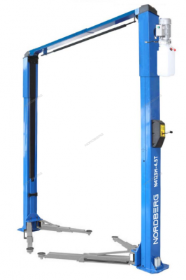 купить NORDBERG ПОДЪЕМНИК N4123H-4,5T_380V 2х стоечный ассиметричный с верхней синхрониз. г/п 4,5т