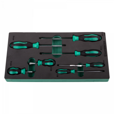 купить GARWIN 646250 Набор отверток стандартных 7 пр. в ложементе EVA