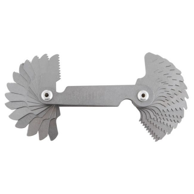 купить ASIMETO 605-51-2 Набор резьбовых шаблонов для дюймовой резьбы 60° 4-84 TPI из 51 шт.