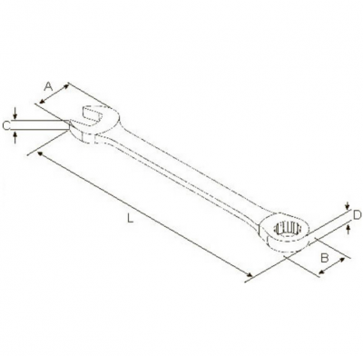 купить GARWIN 602105-17 Ключ комбинированный трещоточный 17 мм