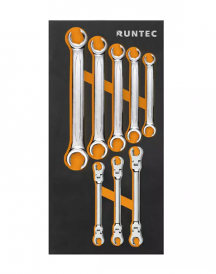 купить RUNTEC RT-HT273PR7 Тележка инструментальная 7 полочная Performance с комплектом инструмента, 273 предмета