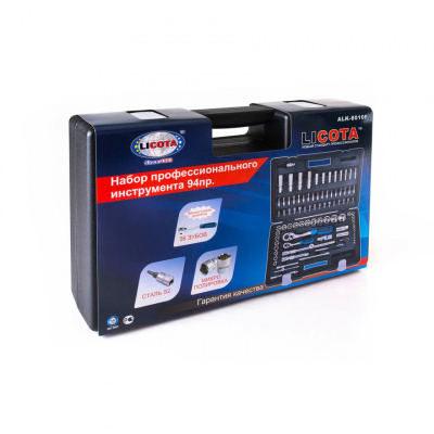 купить Набор инструмента 1/2" и 1/4" 94 предмета LICOTA