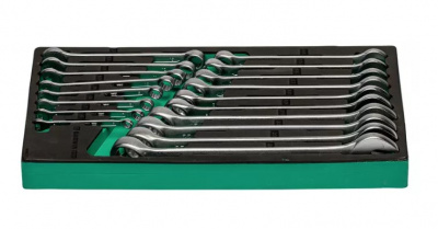 купить GARWIN PRO 646073 Набор ключей комбинированных 18 пр. 6-24 мм в ложементе EVA