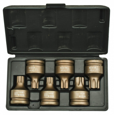 купить LICOTA ASA-80009 Набор ударных головок 3/4", T70-T100, M16, M18, 6пр.