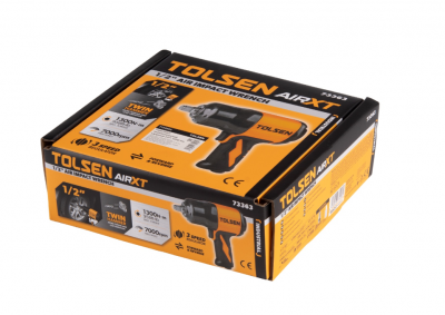 купить TOLSEN TT73363 ГАЙКОВЕРТ ПНЕВМАТИЧЕСКИЙ УДАРНЫЙ 1/2", 1300 НМ