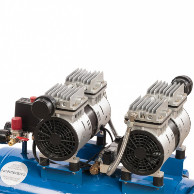 купить NORDBERG NCEO50/210 Компрессор поршневой безмасляный, объем 50 л