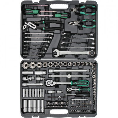 купить GARWIN PRO GTK-0103115 Набор ручных инструментов 1/4" и 1/2" 6 гр. 115 предметов