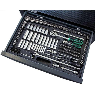 купить Набор ручных инструментов 1/4" и 1/2" 6 гр. 169 предметов GARWIN PRO