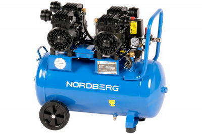 купить NORDBERG NCEO50/440 Компрессор безмасляный 220В, ресив. 50л, 440л/мин