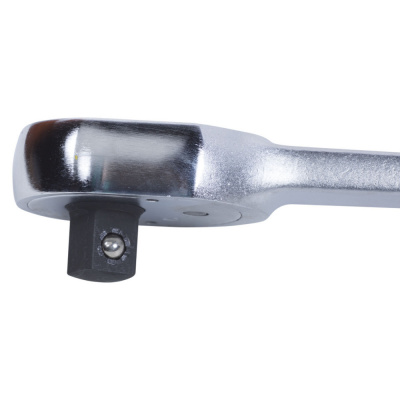 купить KING TONY 4779-10BR  Трещотка 1/2", 250 мм, 32 зубца, флажковая, фиксатор, удлиняемая