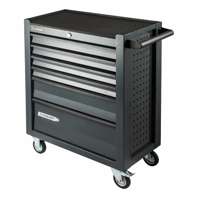 купить GARWIN PRO GSTD-6-G Тележка инструментальная 6 полочная GARWIN Standart серая