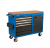 купить RUNTEC RTVIND-6B Тележка - верстак 1155*465 мм, 6 полочная Industrial синяя
