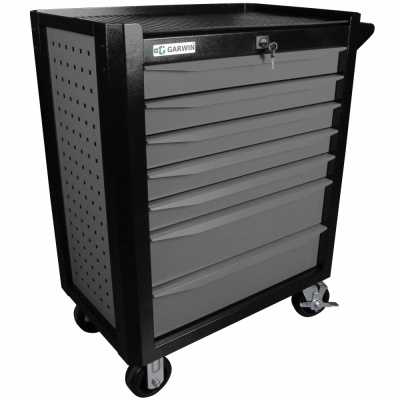 купить GARWIN 001020-7011 Тележка инструментальная серии Industrial 7 полочная серая