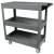купить GARWIN 001060-7011 Тележка с тремя открытыми полками, серая