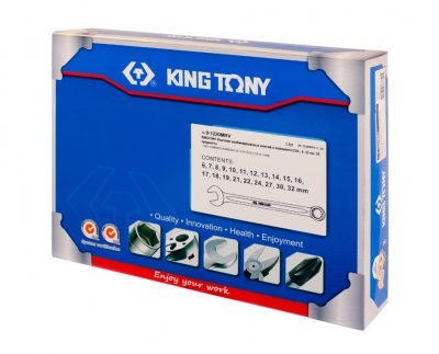 купить KING TONY 9-1220MRV Набор комбинированных ключей, ложемент, 20 предметов