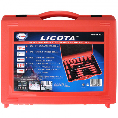 купить LICOTA VDB-SK103 Набор диэлектрических инструментов 1/2" VDE 1000V