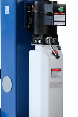купить NORDBERG N4120H1-4B Подъемник 380V 2х стоечный 4т с верхней синхронизацией, H=4,0 м (синий)