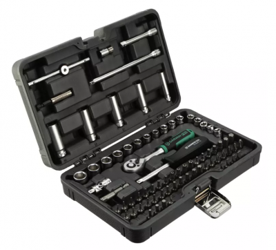 купить GARWIN PRO 642176 Набор торцевых головок 1/4" 6 гр. 76 предметов