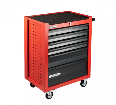 купить GARWIN PRO GSTD-6-R Тележка инструментальная 6 полочная GARWIN Standart красная
