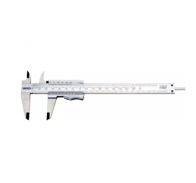 купить ASIMETO 351-06-0 Штангенциркуль нониусный 0,05 мм, 0-150 мм, с зажимом
